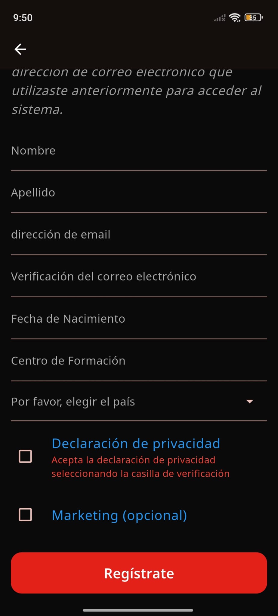 Pas 1